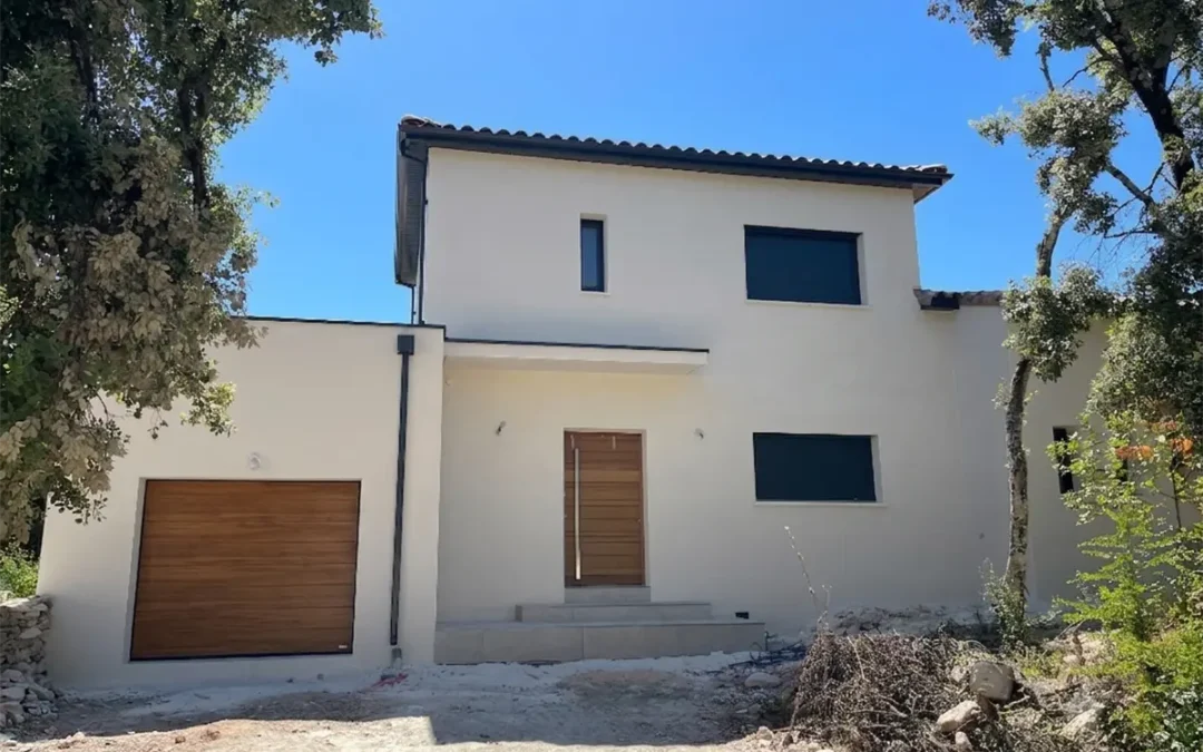 Test d&rsquo;infiltrométrie d&rsquo;une maison individuelle à Nîmes dans le Gard